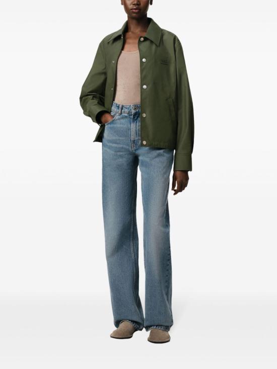  아미 자켓 E25UJK252PA0028 olive green - AMI