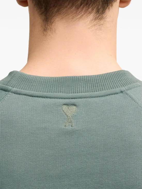  아미 긴팔 티셔츠 H24USW024747 green - AMI