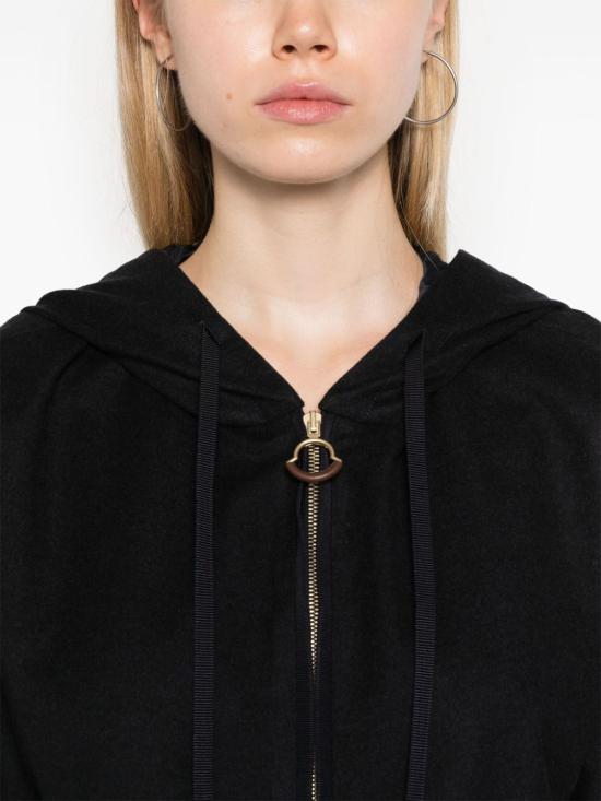  몽클레어 후드 티셔츠 J20932F00010597SR midnight blue - MONCLER