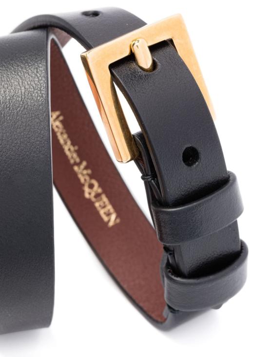  알렉산더 맥퀸 팔찌 7809771AARO black - ALEXANDER MCQUEEN