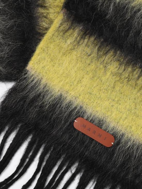 24FW 마르니 머플러/스카프 SCMC0121Y0UAW038 STN99 Black - MARNI