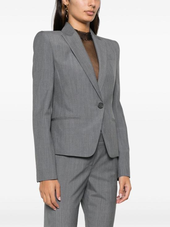  알렉산더 맥퀸 수트 자켓 811666QJAEK grey - ALEXANDER MCQUEEN