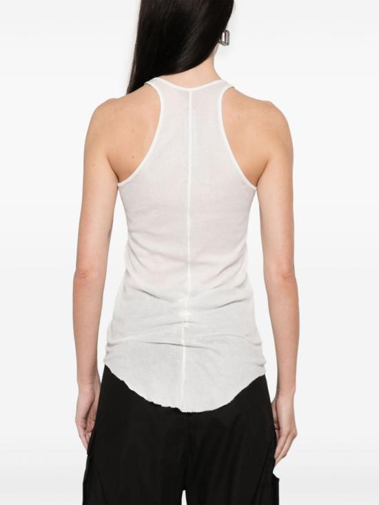 25SS 릭 오웬스 반팔 티셔츠 RP01E7101 MR11 White - RICK OWENS