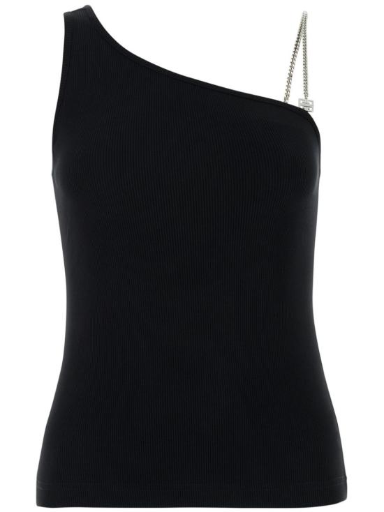 25SS 지방시 민소매 티셔츠 BW617Q3YK5 001 Black