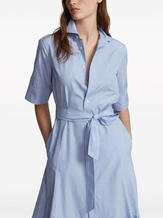  폴로 랄프로렌 롱 원피스 211938962 blue - POLO RALPH LAUREN