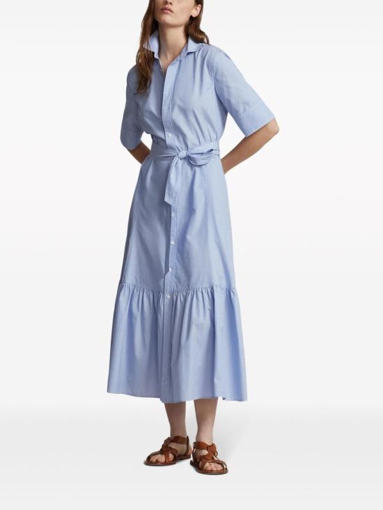  폴로 랄프로렌 롱 원피스 211938962 blue - POLO RALPH LAUREN