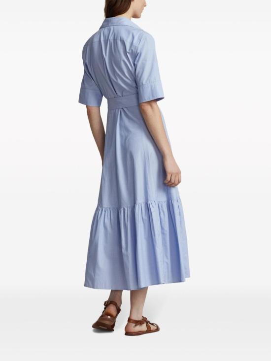  폴로 랄프로렌 롱 원피스 211938962 blue - POLO RALPH LAUREN