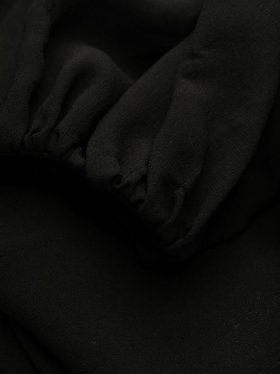  생로랑 롱 원피스 729106Y059R black - SAINT LAURENT