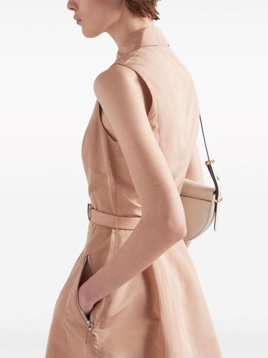  프라다 미디 원피스 P3M00HSOOO14KH taupe - PRADA