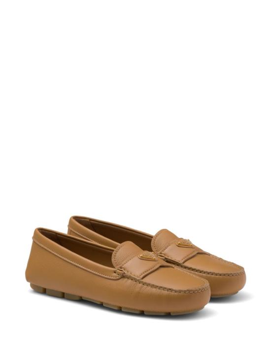  프라다 로퍼 1DD082F005ATG camel - PRADA