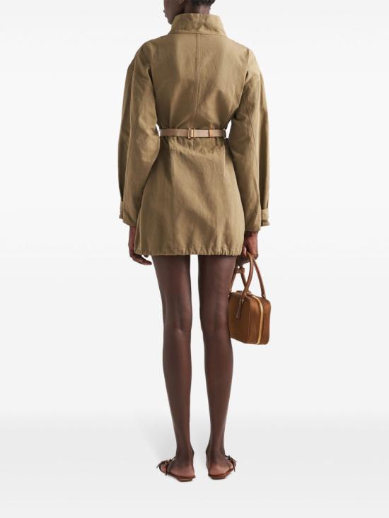  프라다 숏 원피스 P3L59HSOOO14F5 khaki - PRADA