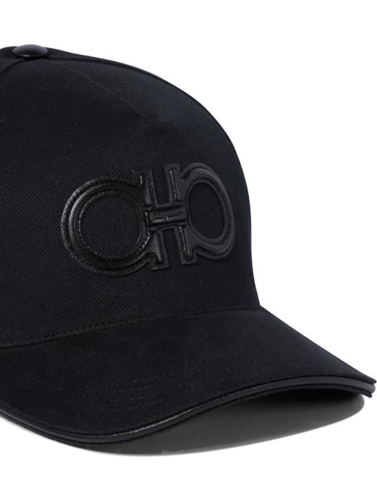 25SS 살바토레 페라가모 모자 0759560 Black - SALVATORE FERRAGAMO