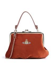  비비안웨스트우드 그레니 프레임 펄스 토트백  4B01000BWW00ZLF410 BURNT ORANGE DOM