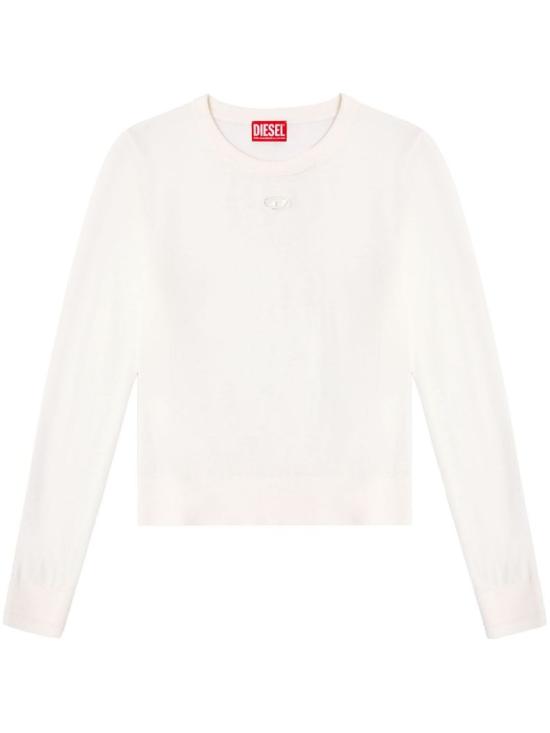 25SS 디젤 M 알리네사 컷아웃 로고 울 점퍼 A174980DCCH129 DOM