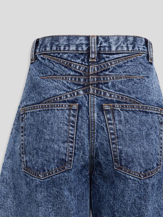 24FW 알라이아 데님 팬츠 AA9P01766T535 524 Bleuneige - ALAIA