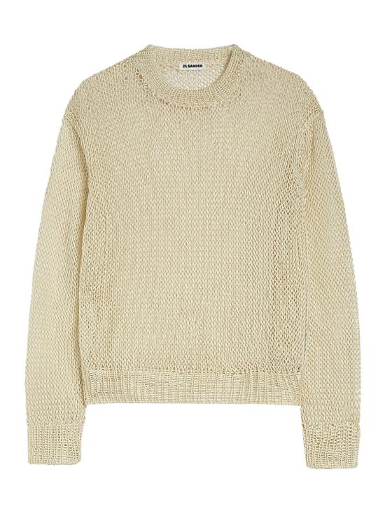 25SS 질샌더 스웨터 J02GP0209J16135105 CHALK Nude Neutrals