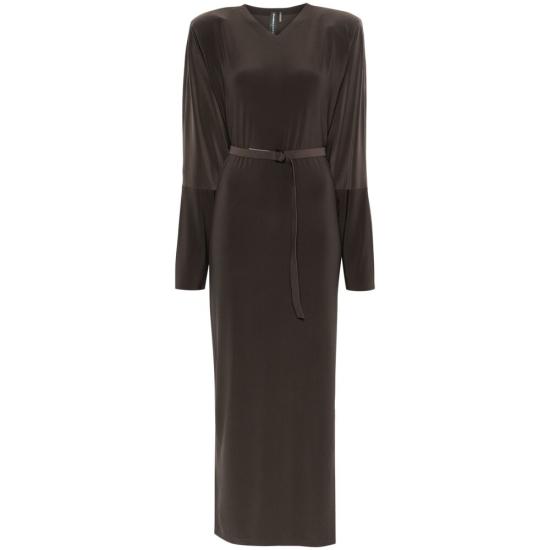 25SS 노마카말리 롱 원피스 KK4243PLG64823 ESPRE BROWN