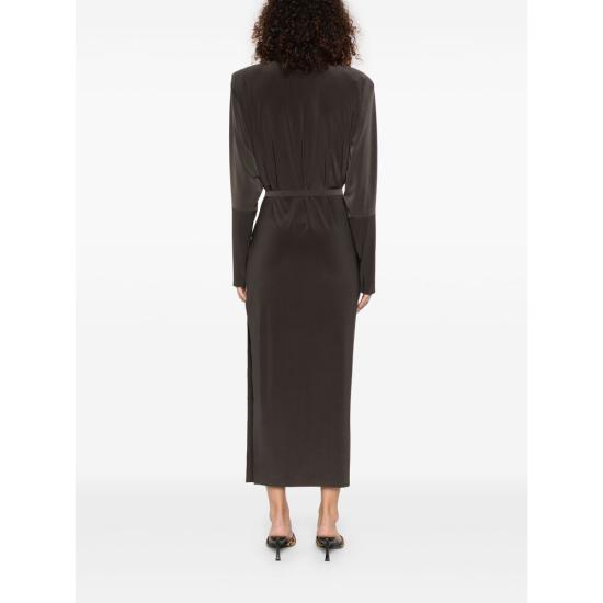 25SS 노마카말리 롱 원피스 KK4243PLG64823 ESPRE BROWN - NORMA KAMALI
