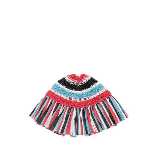 25SS 마르니 모자 UAV006 CLMC0152QS 00R63 RED BLUE