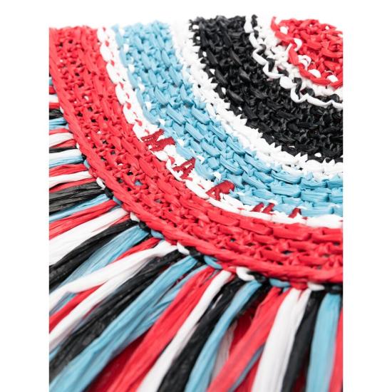 25SS 마르니 모자 UAV006 CLMC0152QS 00R63 RED BLUE - MARNI