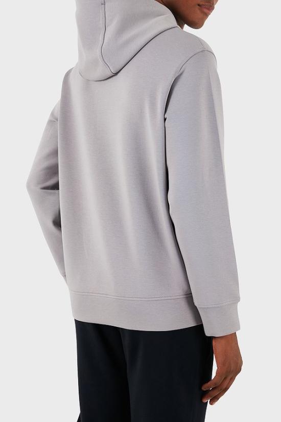 25SS 엠포리오 아르마니 긴팔 티셔츠 6D1M94 1JHSZ 0663 Eagle grey china - EMPORIO ARMANI