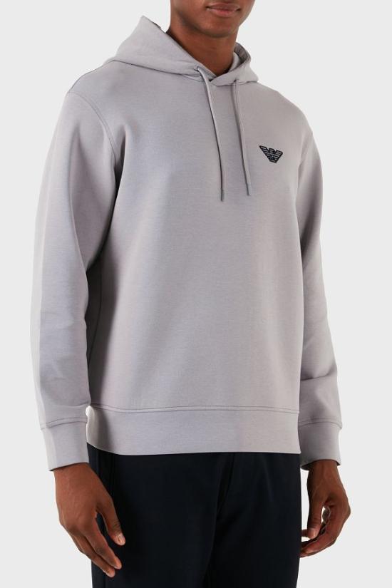 25SS 엠포리오 아르마니 긴팔 티셔츠 6D1M94 1JHSZ 0663 Eagle grey china