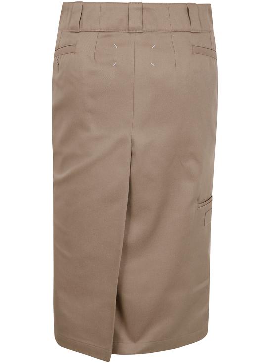 25SS 마르지엘라 스커트 S51ME0028 S54042 096 114 CAMEL - MAISON MARGIELA