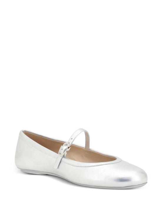 25SS 지안비토로시 플랫 슈즈 G22223 05GOM NSW 096 ARGE SILVER - GIANVITO ROSSI