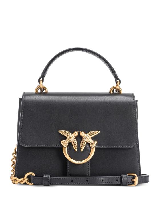 25SS 핑코 터틀넥 100071 A0F1 096 Z99Q BLACK ANTIQUE GOLD