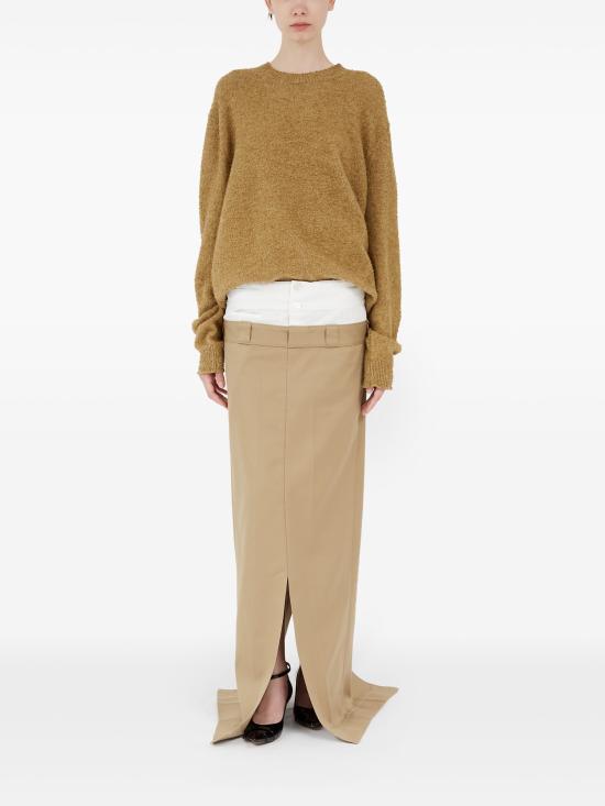 25SS 마르지엘라 롱 스커트 S51MI0002 S54042 096 114 CAMEL - MAISON MARGIELA