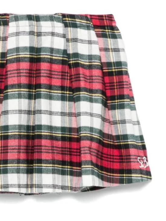 24FW [키즈] 세인트바쓰 스커트 MICH001 01760G 10 FLANNEL TARTAN - MC2 SAINT BARTH
