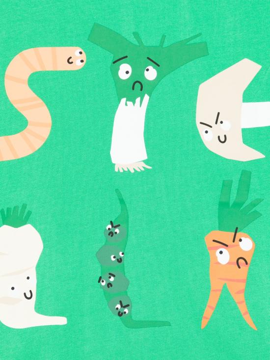 24FW [키즈] 스텔라 맥카트니 티셔츠 TV8Q91 Z0434 712 GREEN - STELLA MCCARTNEY