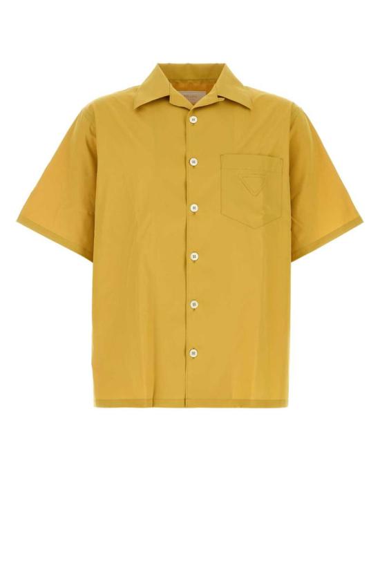 25SS 프라다 반팔 셔츠 UCS414SUMO16FY F0037 YELLOW