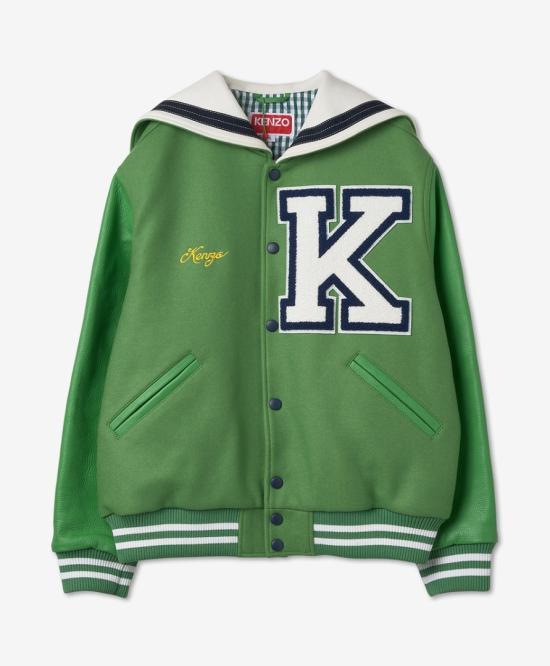  겐조 봄버 자켓 FD55BL1339ON57 DOM