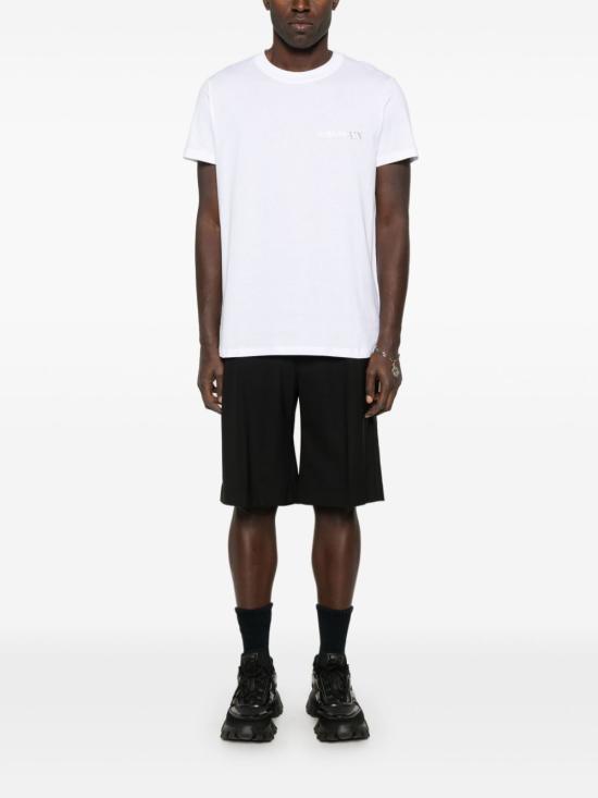 25SS 발망 반팔 티셔츠 EH1EF000GD84 0HF White - BALMAIN