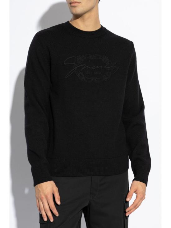25SS 지방시 긴팔 티셔츠 BM90TW4YLC 001 Black - GIVENCHY