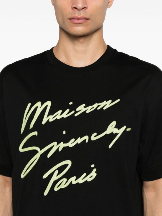 25SS 지방시 반팔 티셔츠 BM71MG3YPH 013 Nero - GIVENCHY