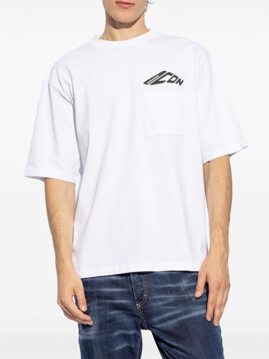 25SS 디스퀘어드2 반팔 티셔츠 S79GC0097 D20033100 White - DSQUARED2