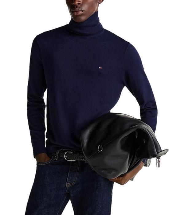  타미힐피거 터틀넥 MW0MW28048 DW5 - TOMMY HILFIGER