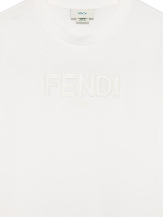 25SS [키즈] 펜디 티셔츠 JUI174 7AJ F0TU9 PASTEL - FENDI