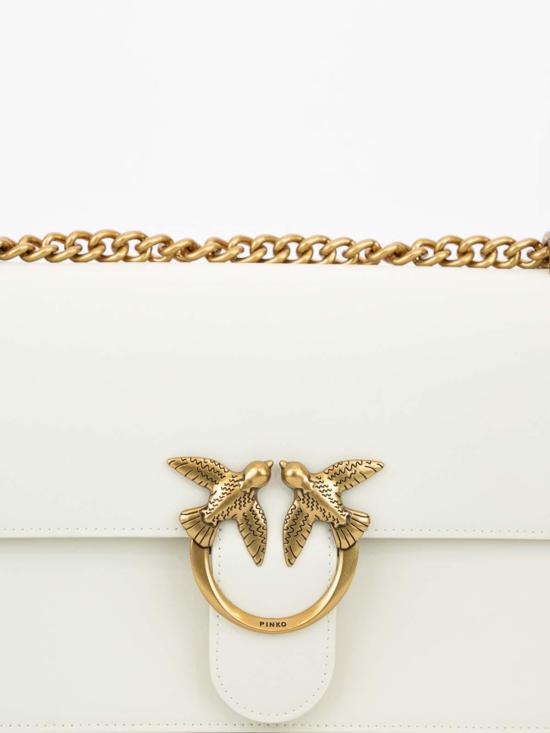 25FW 핑코 크로스백 100941A0F1Z14Q White - PINKO