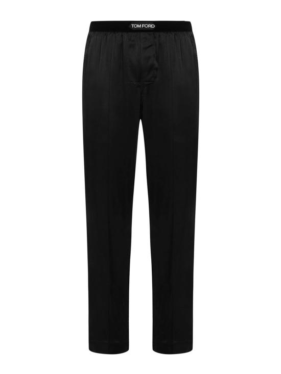 25FW 톰포드 스트레이트 팬츠 T4H201010002 Black