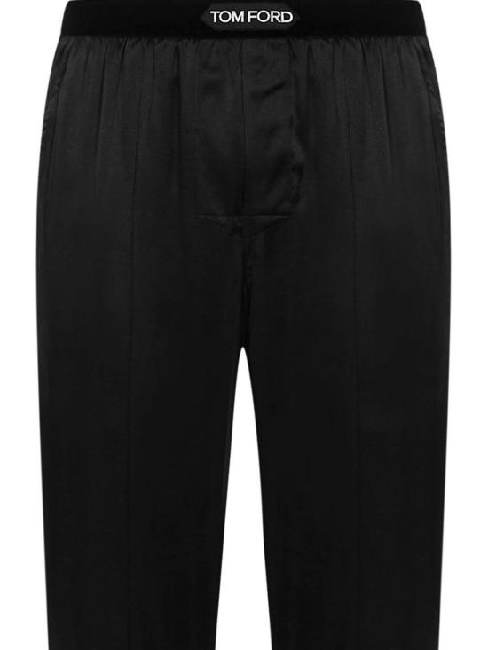 25FW 톰포드 스트레이트 팬츠 T4H201010002 Black - TOMFORD