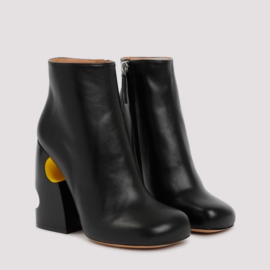  오프화이트 부츠 OWID030S23LEA001 1018 BLACK YELLOW - OFF WHITE