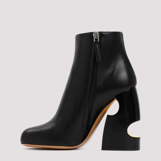  오프화이트 부츠 OWID030S23LEA001 1018 BLACK YELLOW - OFF WHITE