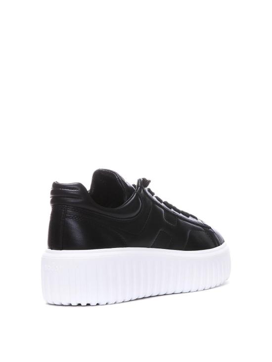 26SS 호간 H-스트라이프 스니커즈 HXW6450FC60LE9B999 Black - HOGAN