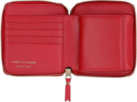 25SS 꼼데가르송 가죽소품 SA2100PD RED - COMME DES GARCONS