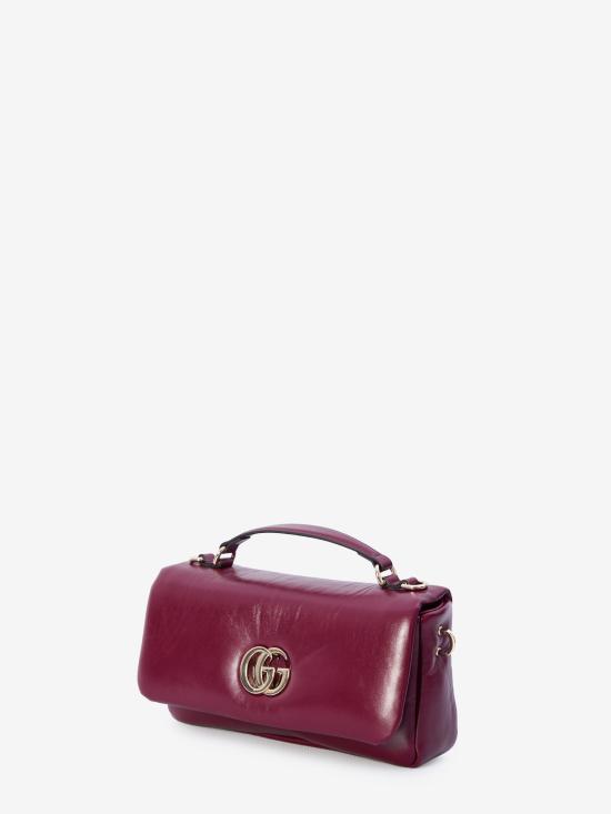  구찌 GG 밀라노 스몰 탑 핸들백 806016AAD5X 6207 red - GUCCI