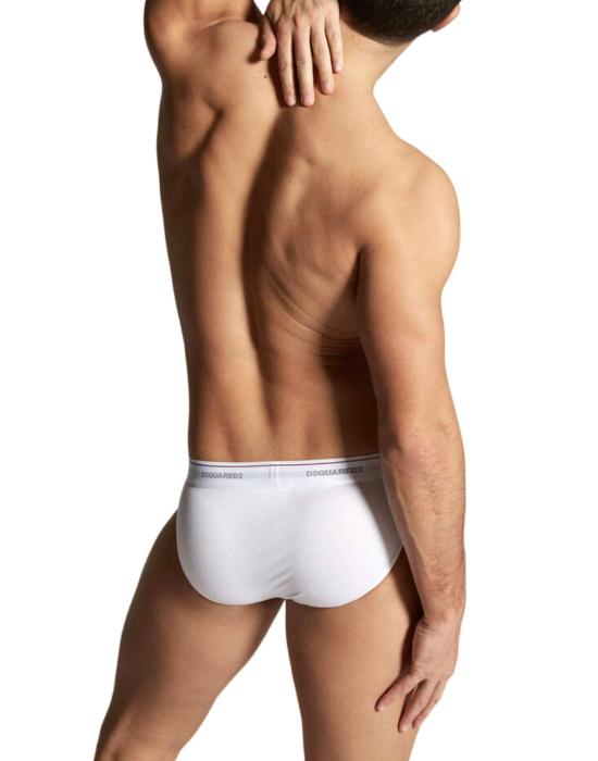  디스퀘어드2 언더웨어 슬립맨 DCX610040 화이트 - DSQUARED2