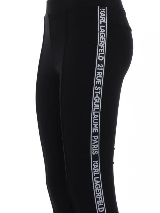  칼라거펠트 레깅스 205W1055999 Black - KARL LAGERFELD